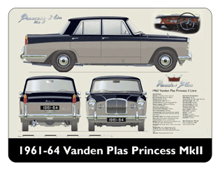 Vanden Plas Princess MkII 1961-64 Mouse Mat
